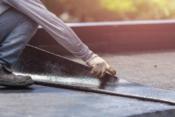Professional Waterproofing technician working in Baldwin, MD